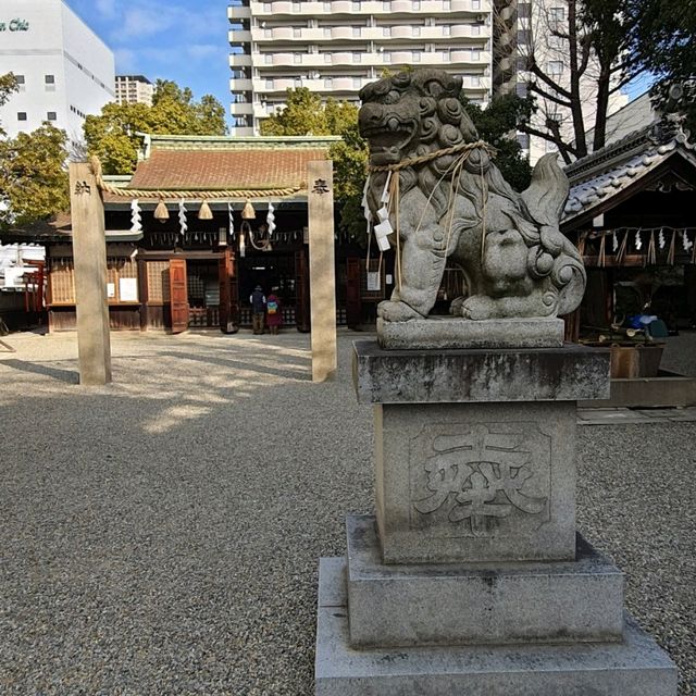 難波古老神社，魟魚神史【廣田神社】