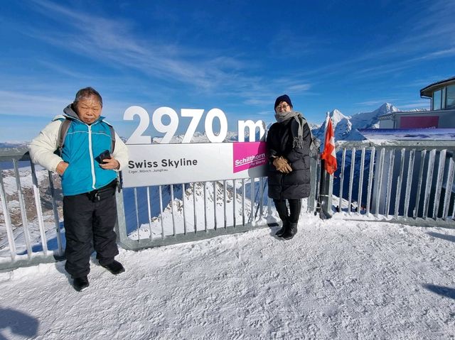 Dining at 360° Restaurant 2970m abv sea level