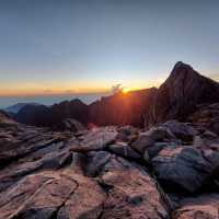 The amazing of mount Kinabalu 