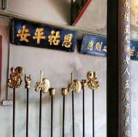 Historical temple on Lebuh King, George Town.