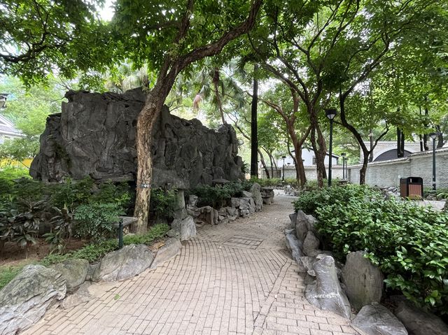 原來荃灣有個咁靚咁似香港嘅公園 🤩