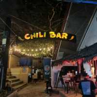 모알보알 칠리바(Chili Bar) 술집 가볍게 한잔.