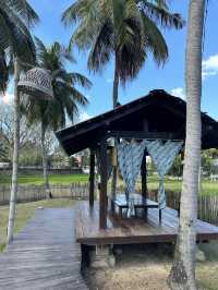 Authentic Malay cuisine by the paddy field