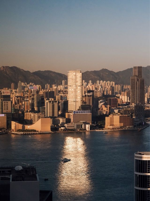 港島香格里拉🌆雅致老錢風，絕美维港日落海景