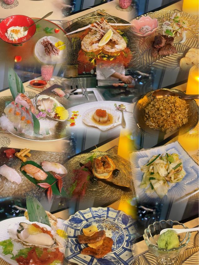 🌹醉人浪漫美景鐵板燒🎑高質精緻料理🍱🍽️