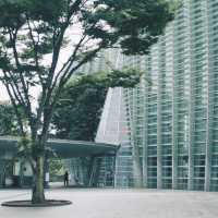 【東京】大人デートにぴったり！「国立新美術館」の美しい建物を眺めながら一息つこう☕️
