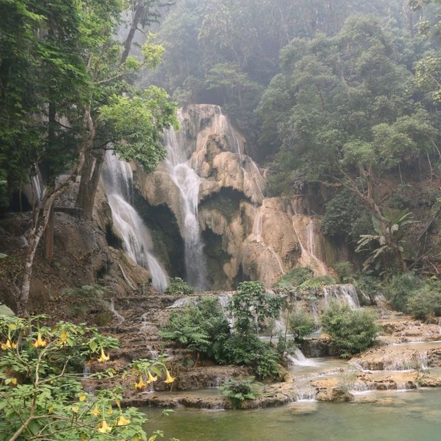 Kuang Si Waterfall: Nature's masterpiece unveiled