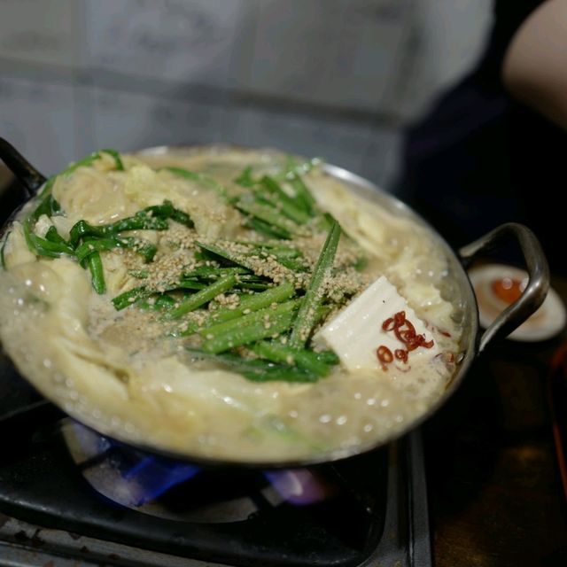 두근두근여름휴가 일본 후쿠오카의 모츠나베 맛집 하카타멘모츠야