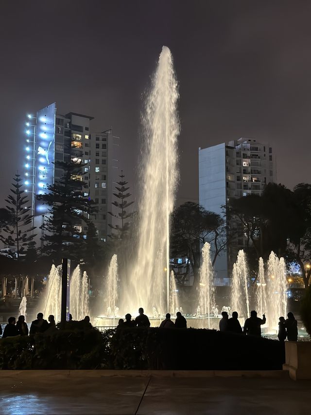 분수쇼로 보는 페루의 역사⛲️