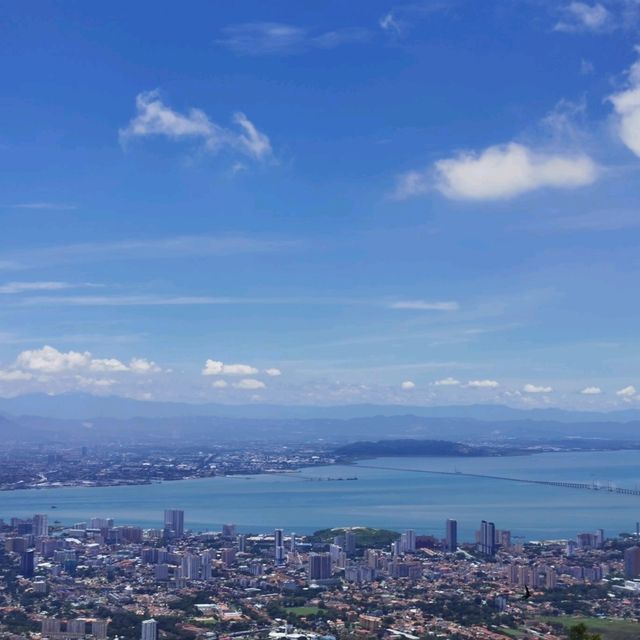Amazing view from top of the penang hill