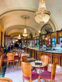 【ブダペスト🇭🇺】1858年創業！皇妃エリザベートが愛した夢みたいにかわいい老舗カフェ👸🍰🫖