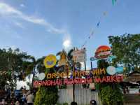 Sunset at Khlong Hae Floating Market 