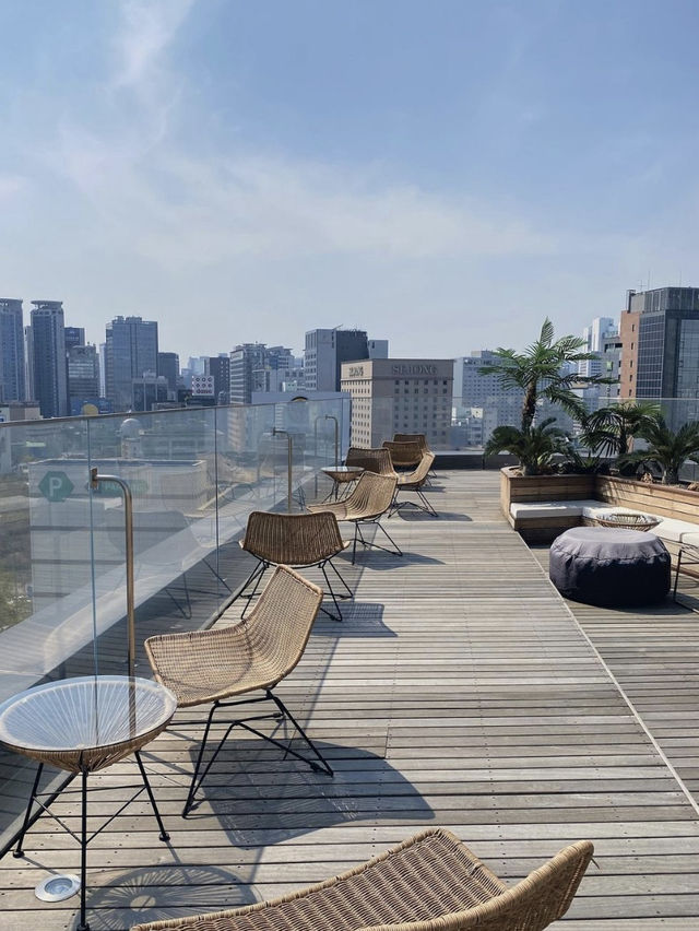 Enjoy Whisky with Namsan Tower View 