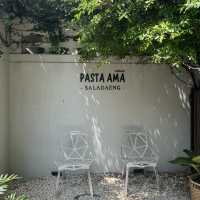 Pasta Ama ศาลาแดง ร้านพาสต้าฟิวชั่น ราคาน่ารัก