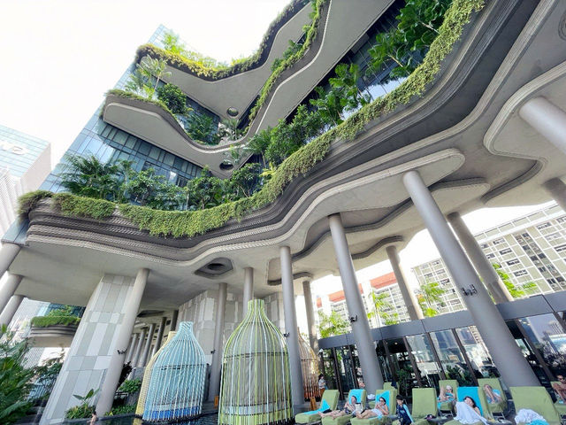 Sustainable garden hotel
