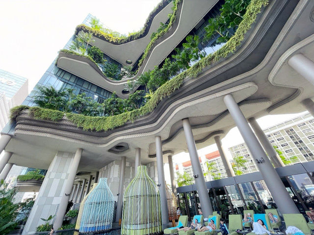 Sustainable garden hotel
