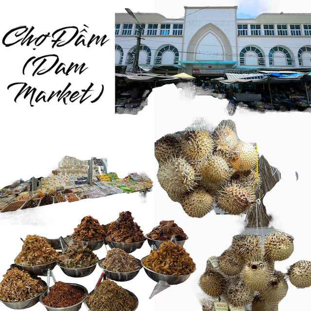 ตลาด Dam Market (Chợ Đầm)