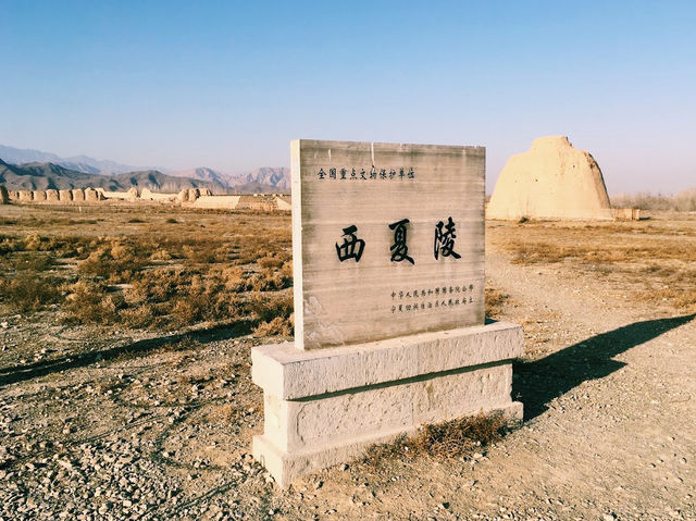 The Western Xia mausoleums 西夏王陵