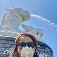 Dragon Carp Statue 