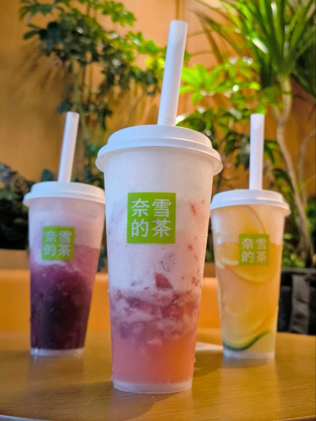 ❗人氣王芝士鮮果茶首創者❗🧡奈雪的茶🧡開到嚟尖沙咀啦🤩🤩