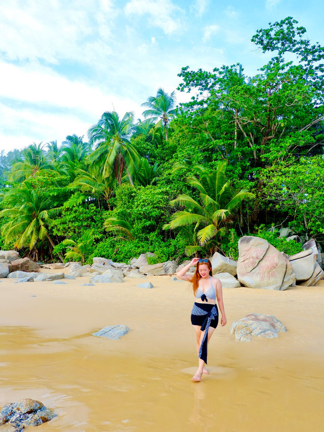 A Hidden Beach In Phuket🔥🏝️🇹🇭