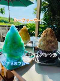 波照間島のかき氷屋さん「みんぴか」でひんやりスイーツタイム！🍧