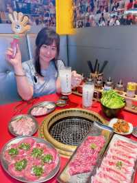 「深圳海岸城西區負一層乾杯燒肉居酒屋，送肉肉蛋糕！」