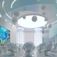未來感十足的高級感兒童遊樂場