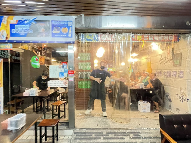 臺北松山 宵夜還是要來熱炒店 台北ㄐ廠海鮮熱炒