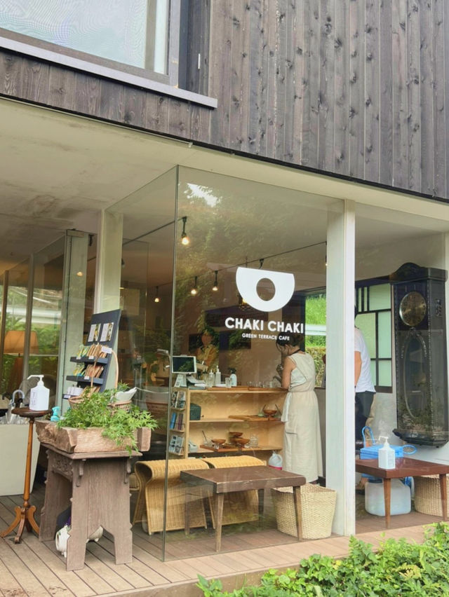 【川を見ながらテラスでカフェタイム🌱☕️】