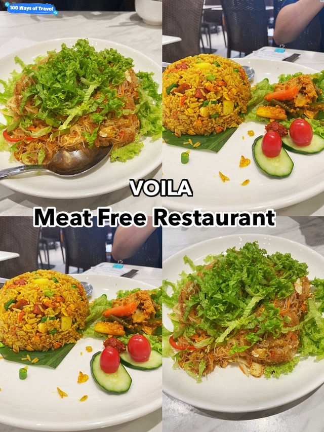 Vegetarian restaurant in Chinatown KL 🥑🥗🥙