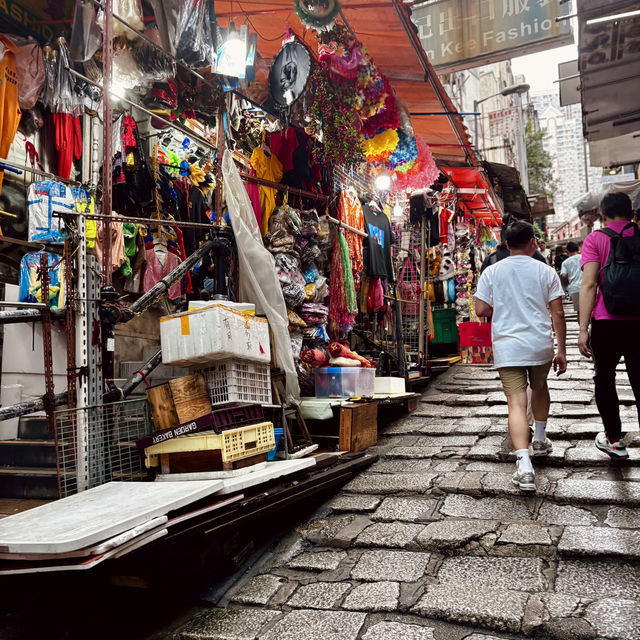 "Contrasting Vibes: The Dynamic Essence of Central Hong Kong"