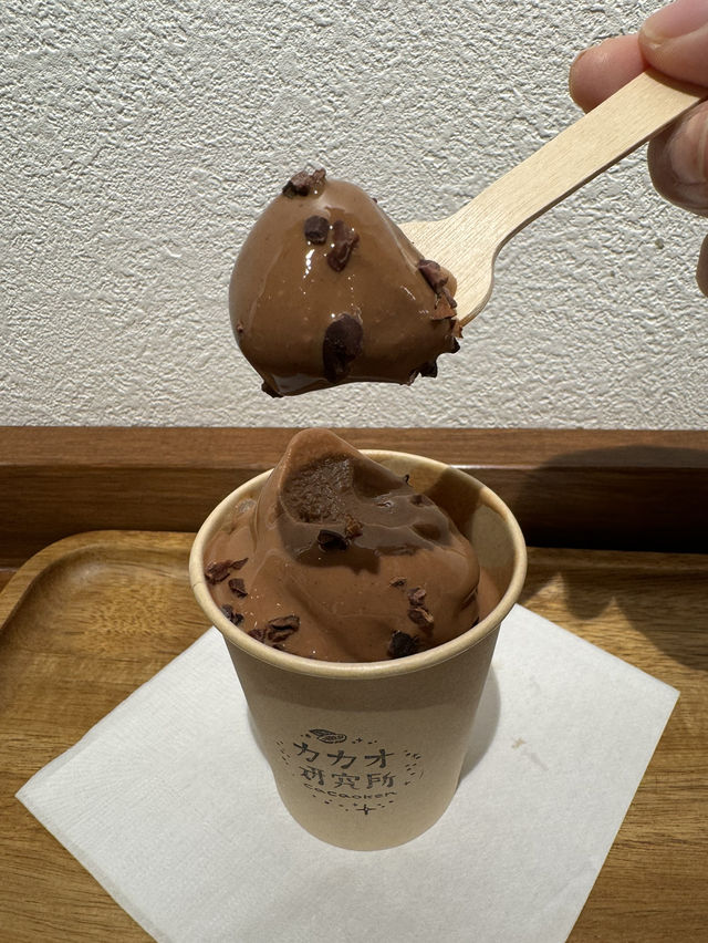 【福岡グルメ】食べられたらラッキー✨️夏季限定の幻のチョコソフト🍦