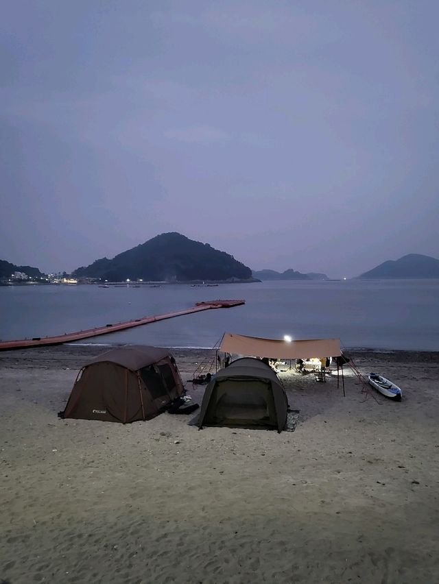 한적하고 걷기좋은 설리해수욕장
