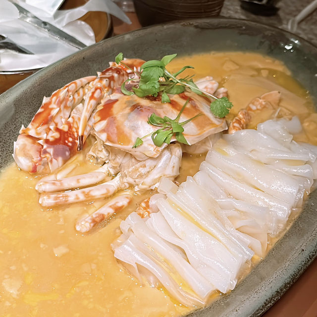 北角望全海景酒店食大閘蟹🦀