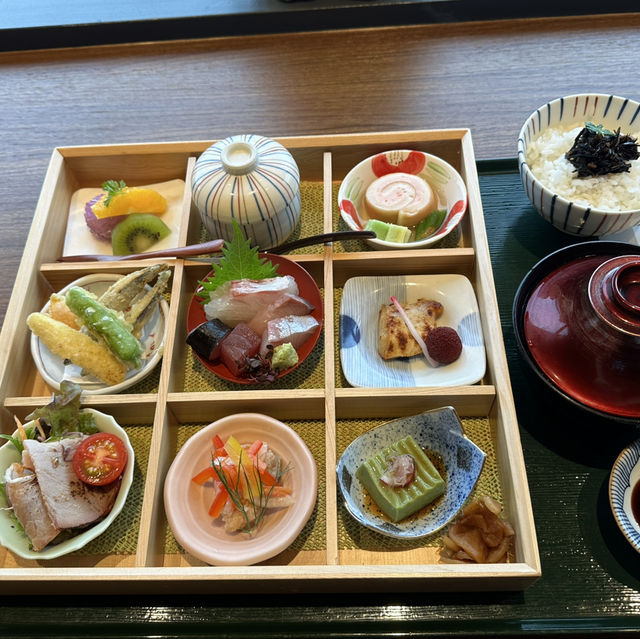 鹿兒島仙巖園的櫻華亭料理餐廳🤩