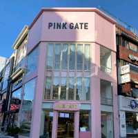 [釜山🇰🇷韓国]トゥンカロンが可愛いカフェ[Pink Gate 핑크게이트]