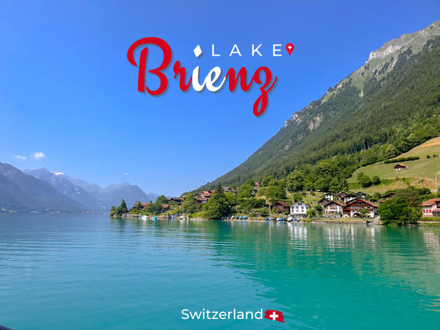 รีวิว Lake Brienz 🇨🇭(สวิตเซอร์แลนด์) 