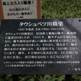 The Taushubetsu River Bridge!!