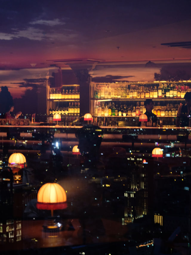 一次過收穫曼谷全景日落夜景 最高咖啡店 超美酒吧