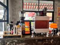 On the way coffee pai