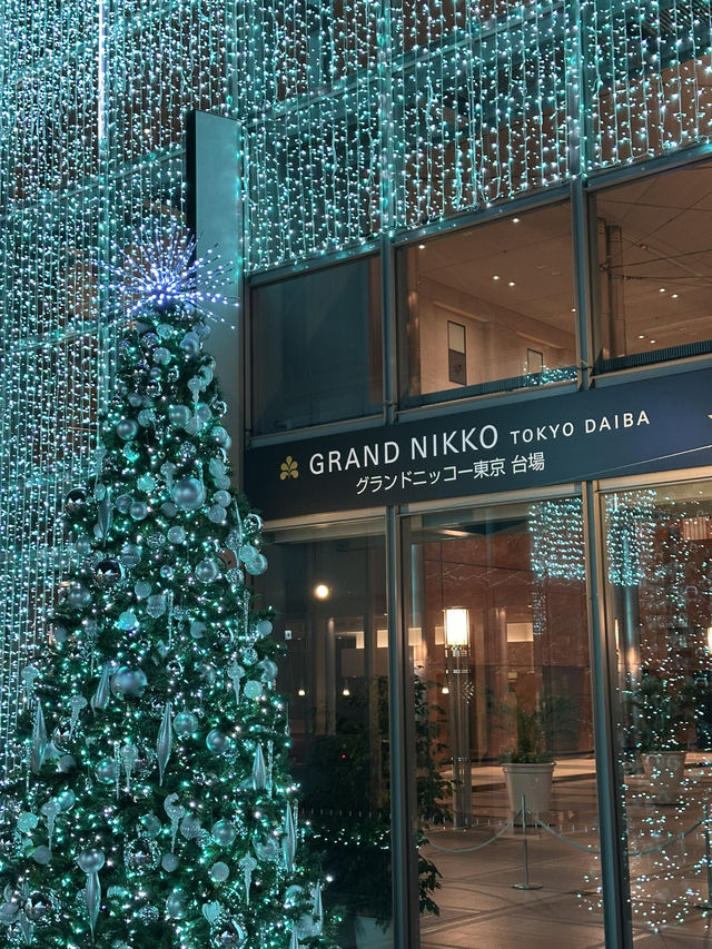 여유롭고 한적한 오다이바에서 느끼는 🎄크리스마스 감성 🎁일루미네이션 명소