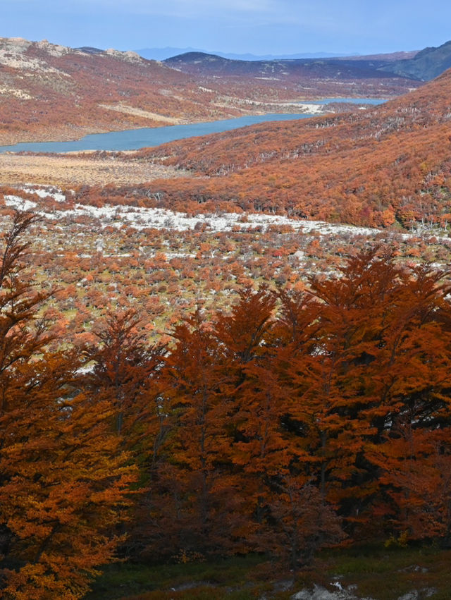 ภาพวิวระหว่างทางของการเดิน Hiking Fitz Roy