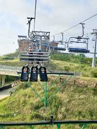 滑行車+飛索🚀釜山Skyline Luge｜速度與刺激的完美結合 🎢   
