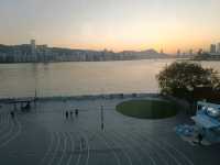 香港過新年：茶果嶺海濱公園觀日落