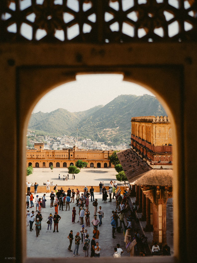 Colors of Agra Fort