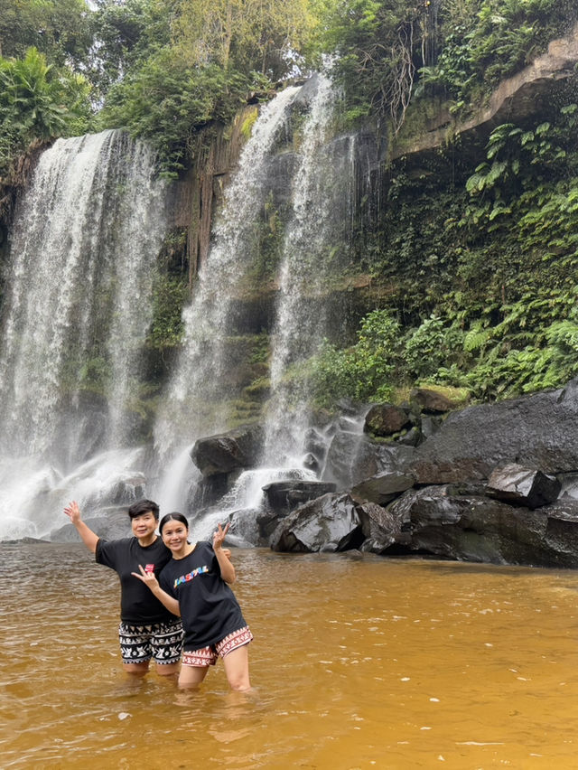 น้ำตกพนมกุเลน กัมพูชา🇰🇭