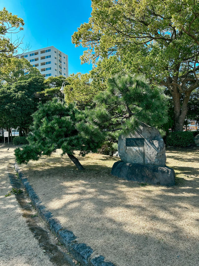 別府湾の美しさに感動！的ヶ浜公園
