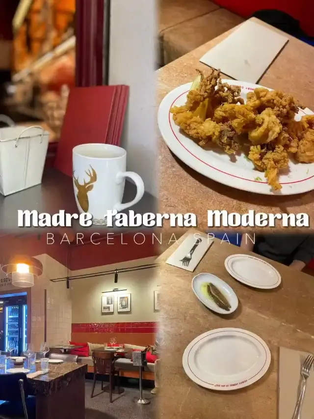 🇪🇸 Madre Taberna Moderna - Restaurant Sagrada Família