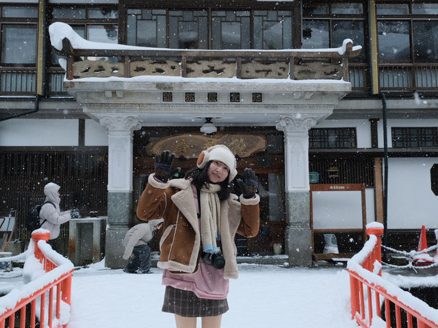 神隱少女の浪漫💕銀山溫泉半日遊